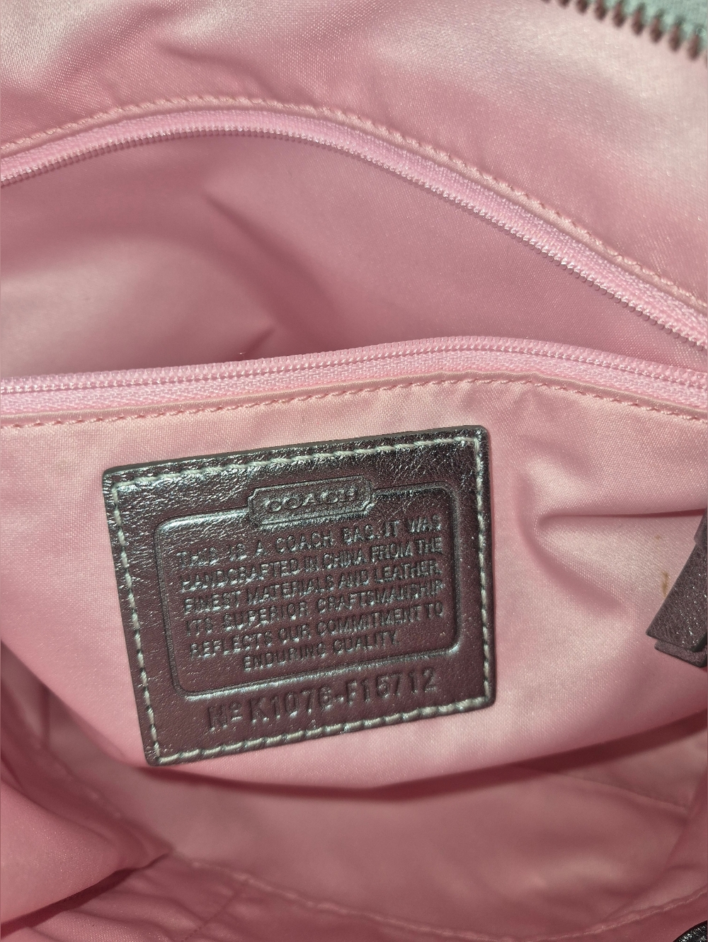 NWT 🎀Coach Poppy 🦋Butterfly🦋 Graffiti Tote And Matching Mini Skinny - Picture 10 of 14